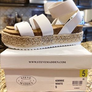 Steve Madden-Kimmie Espadrille Wedge Sandal size 5